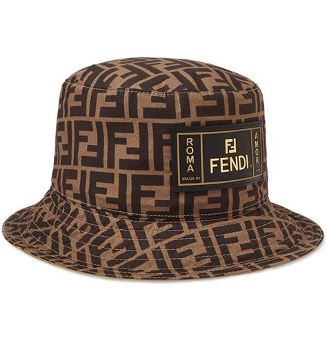 fendi versace bucket hat|men's fendi hat.